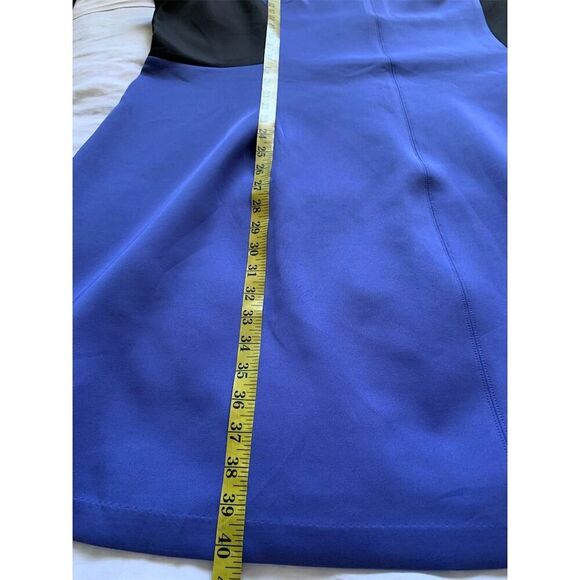 Metaphor‎ Women's Plus 3X Blue Colorblock Knee Length Dress Casual - Picture 12 of 14